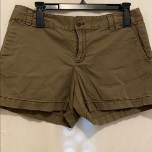 Ann Taylor Loft Army Green shorts Size 6